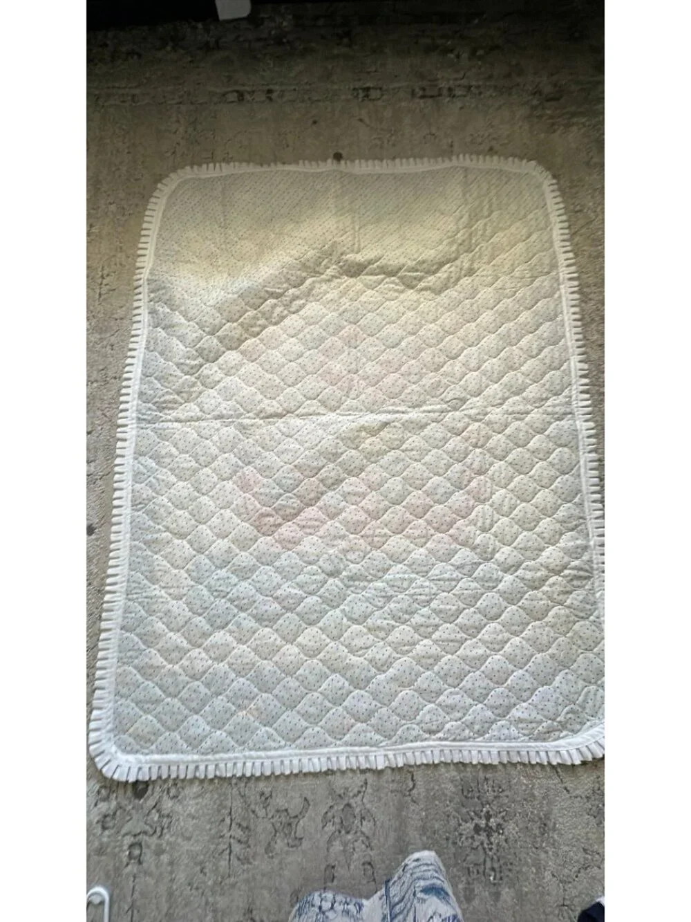 vintage Sue Dreamer Noah's Ark crib quilt
